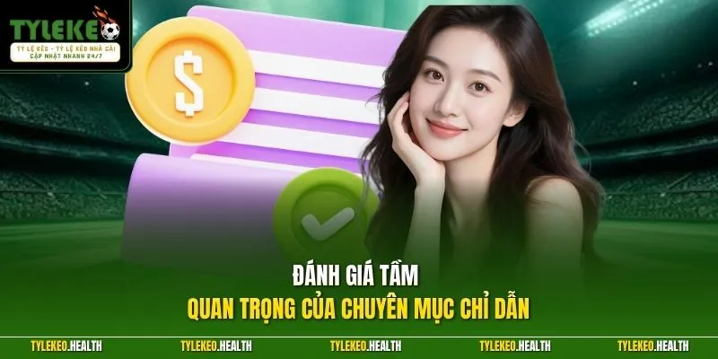 Đánh giá tầm quan trọng của chuyên mục chỉ dẫn